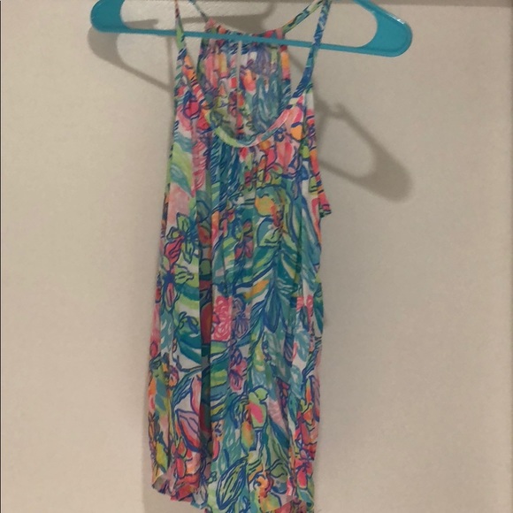 Lilly Pulitzer Tops - Lilly Pulitzer Lacey tank surf gypsea
